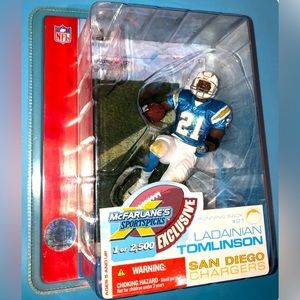 McFarlane Super Bowl Exclusive LaDainian Tomlinson 1 of 2500 San Diego Chargers